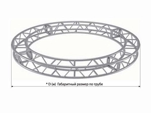 Несущая рама над сценой 5 м