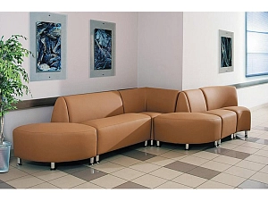 Комплект мягкой модульной мебели для холла (вариант 2)