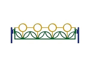 Металлическое ограждение ВЗС-Огр9