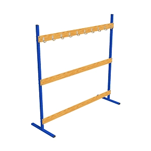 Разборная стойка для хранения лыж 10 пар FSI-6591