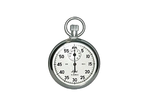 Однокнопочный противоударный секундомер, 60 мин/сек