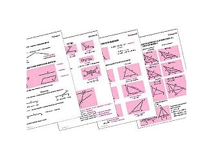Набор таблиц по геометрии ЭДГ-4408 — 9 листов А1