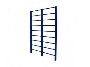 Двойная шведская стенка Ø76/Ø33 мм