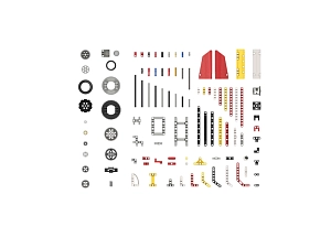 Ресурсный комплект R:ED НП1 для крепежа — 777 деталей