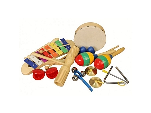 Комплект перкуссионных инструментов — 10 шт.
