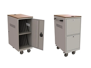 Мобильная тележка для ноутбуков 17,3 (14 отделений)