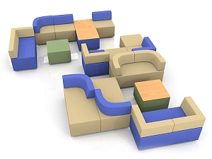 Модульная мебель для холла, Вариант 5