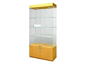 Витрина Призма В-104ВД, со стеклянными дверцами