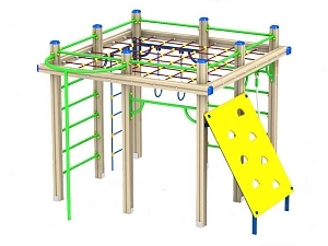 Комплекс спортивный Комби с усиленной перекладиной