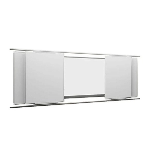 Система классных досок 4×1,2 м (раздвижная)