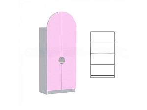 Шкаф Ш-1 Школа — габариты 800×350×1535/1935 мм