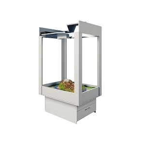 Мобильная тумба «Домик» с 2 выкатными ящиками