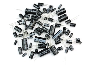 Набор конденсаторов ЭЛ — 260 элементов (26 значений)