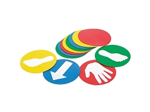 Набор цветных резиновых меток — 12 шт.