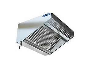 Пристенный приточно-вытяжной зонт 1800x800x400 мм