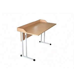 Школьная парта для физики и черчения, двухместная