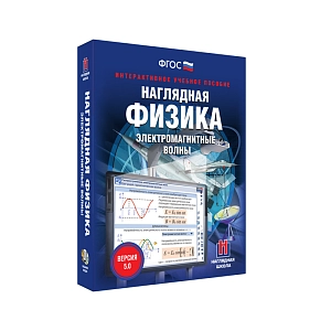Наглядная физика. Электромагнитные волны — интерактив, 11 кл