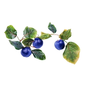 Муляж ветки сливы (пластик и воск)