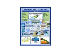СТЕНД ФИЗИЧЕСКАЯ ГЕОГРАФИЯ. ГИДРОСФЕРА КАЛП-ШК-0837-С (стандарт)