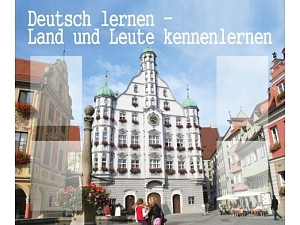 Информационный стенд по немецкому языку 1,2×1 м