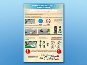 Набор информационных панелей ПДД — 5 элементов
