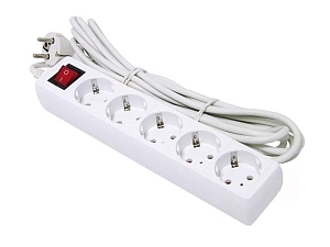 Buro 500SH-3-W — сетевой фильтр на 5 розеток