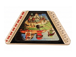 Обучающие гусли с трафаретами нот — серия «Сказка»