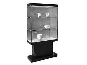 Выставочная подставка для экспонатов ПОМ-ВБ003 с подсветкой