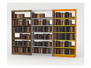 Пристраиваемый стеллаж 6 полок 900×292×2090