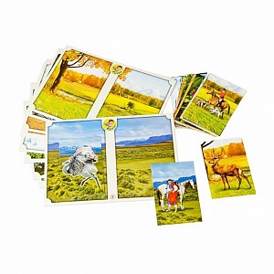 Игра настольная Вокруг света — учебный набор для класса