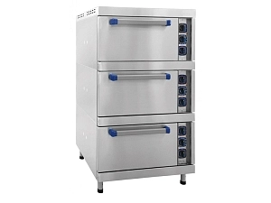 Печь электрическая с 9 нержавеющими противнями