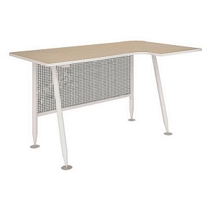 Эргономичный стол «Лидер» с перфорацией