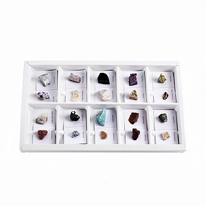 Поделочные камни (полированные) — комплект из 20 образцов