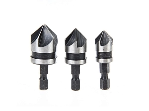 Комплект конических зенковок Ø6/Ø12/Ø16 мм