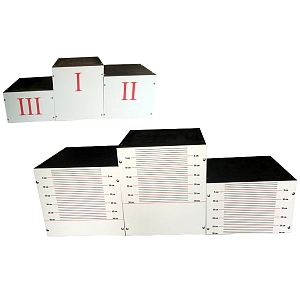 Разборный пьедестал 3 места