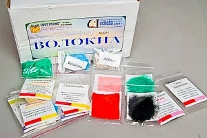 Демонстрационная коллекция волокон ЭДГ-4211