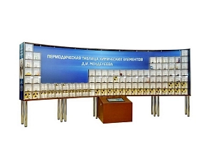 Периодическая таблица Д.И. Менделеева — интерактивный напольный комплекс