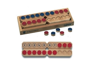 Деревянные кораблики для счёта, серия "От 1 до 20"