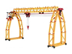 Образовательный набор Fischertechnik — подъемные краны, высота более 1 м