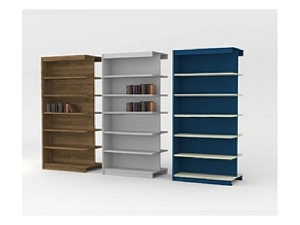 Двухсторонний стеллаж 6 полок 900×560×2090 пристраиваемый