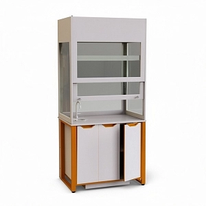 Вытяжной демонстрационный шкаф АЛКМ-Лаб-05 — 1050×700×2250 мм