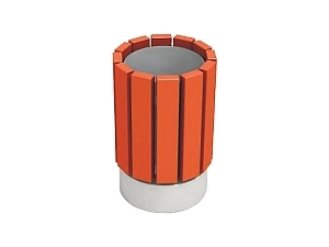 Урна уличная круглая МФ6.065 с железобетонным основанием