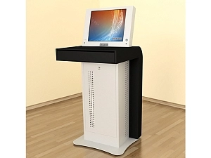 Трибуна интерактивная Smt-EGO20 с МДФ-панелью