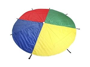 Парашют для эстафет — 4 сектора