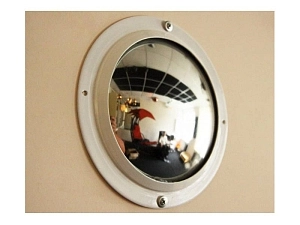 Панорамное выпуклое зеркало 250×250 мм