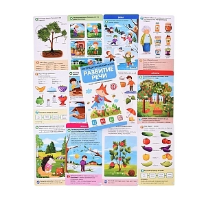 Карточки для логопедии «Развитие речи», ч.1