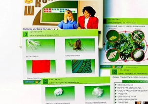 Учебная коллекция «Шёлк» — продукты переработки (средняя школа)