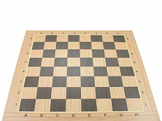 Доска шахматная цельная дубовая 50 см