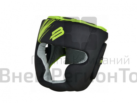 Шлем боксерский тренировочный BoyBo Stain Flex цвет зелёный размер M.