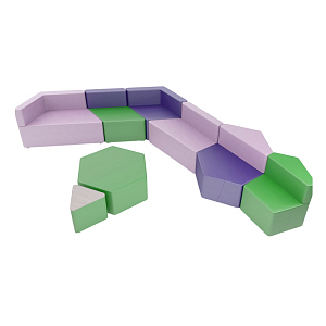 Серия L5 ГЕОМЕТРИ — мягкие модули, 25 шт